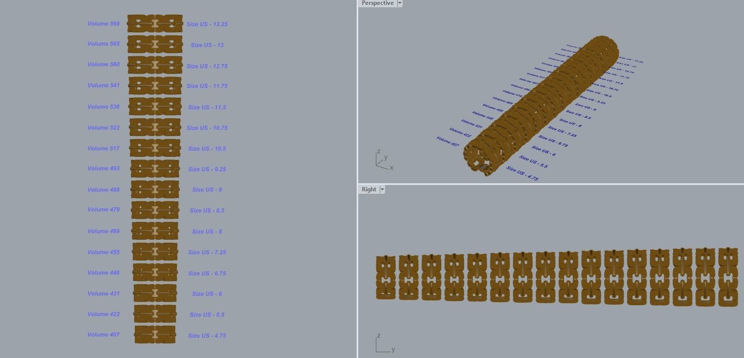 R 116 a Pave Band Bow shape 3D print model_15