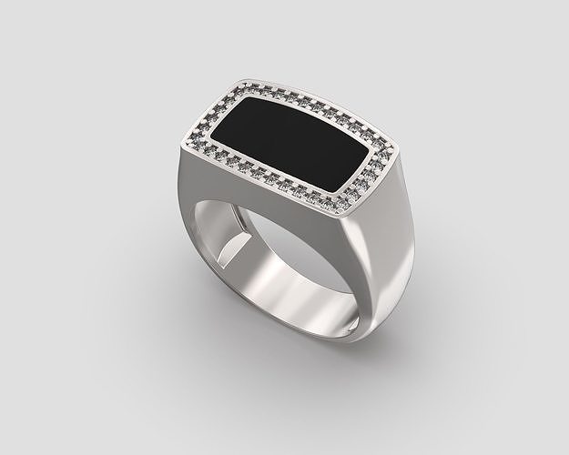 R 119 Statement Style Ring 3D print model