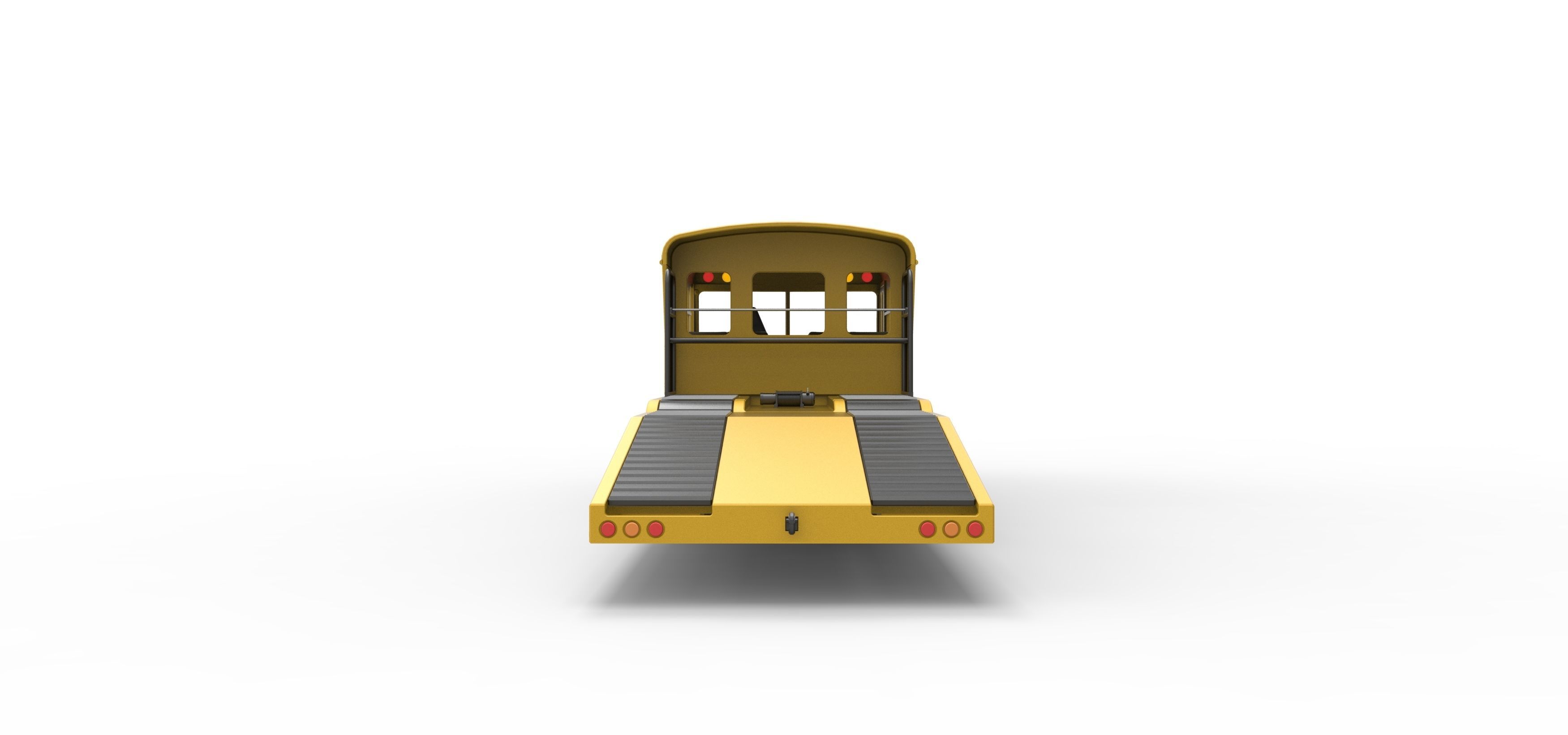 Vintage Transporter truck for Race car Version 5 Scale 1 to 25 3D print model_24