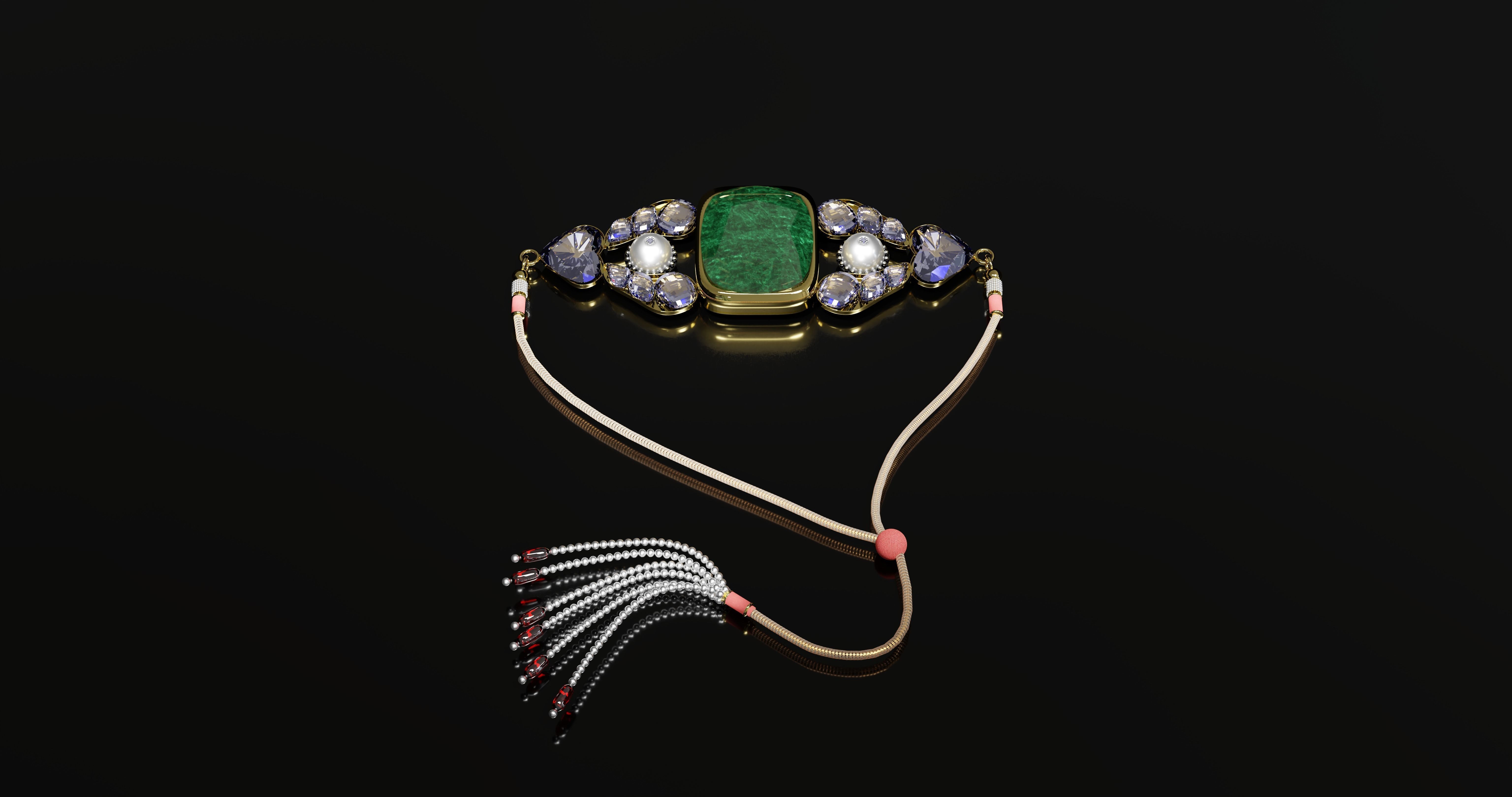 Wrist Arm Band - Bazu Band  3D model_1