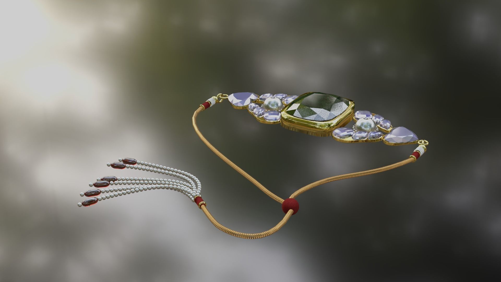 Wrist Arm Band - Bazu Band  3D model_6