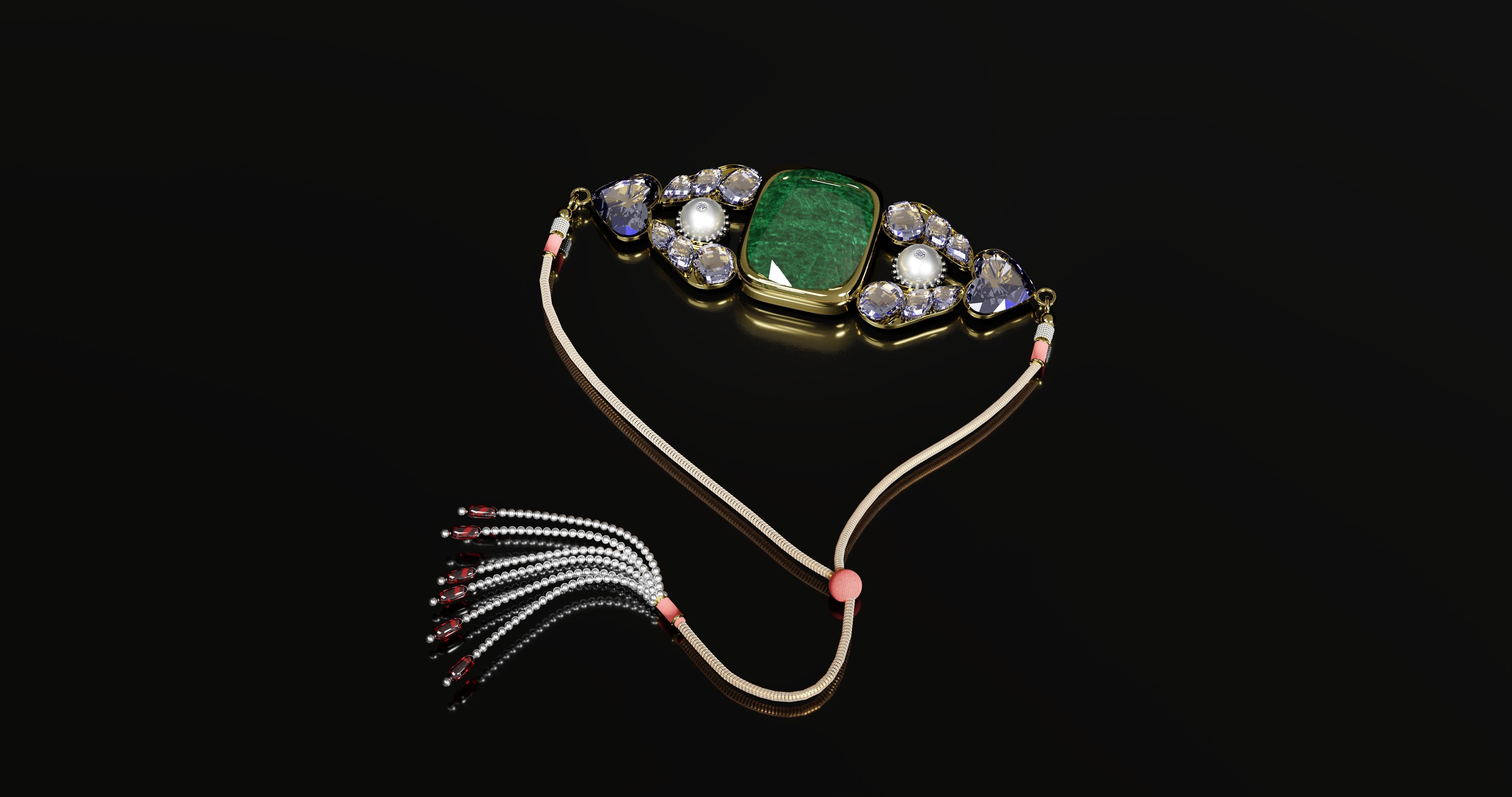 Wrist Arm Band - Bazu Band  3D model_2