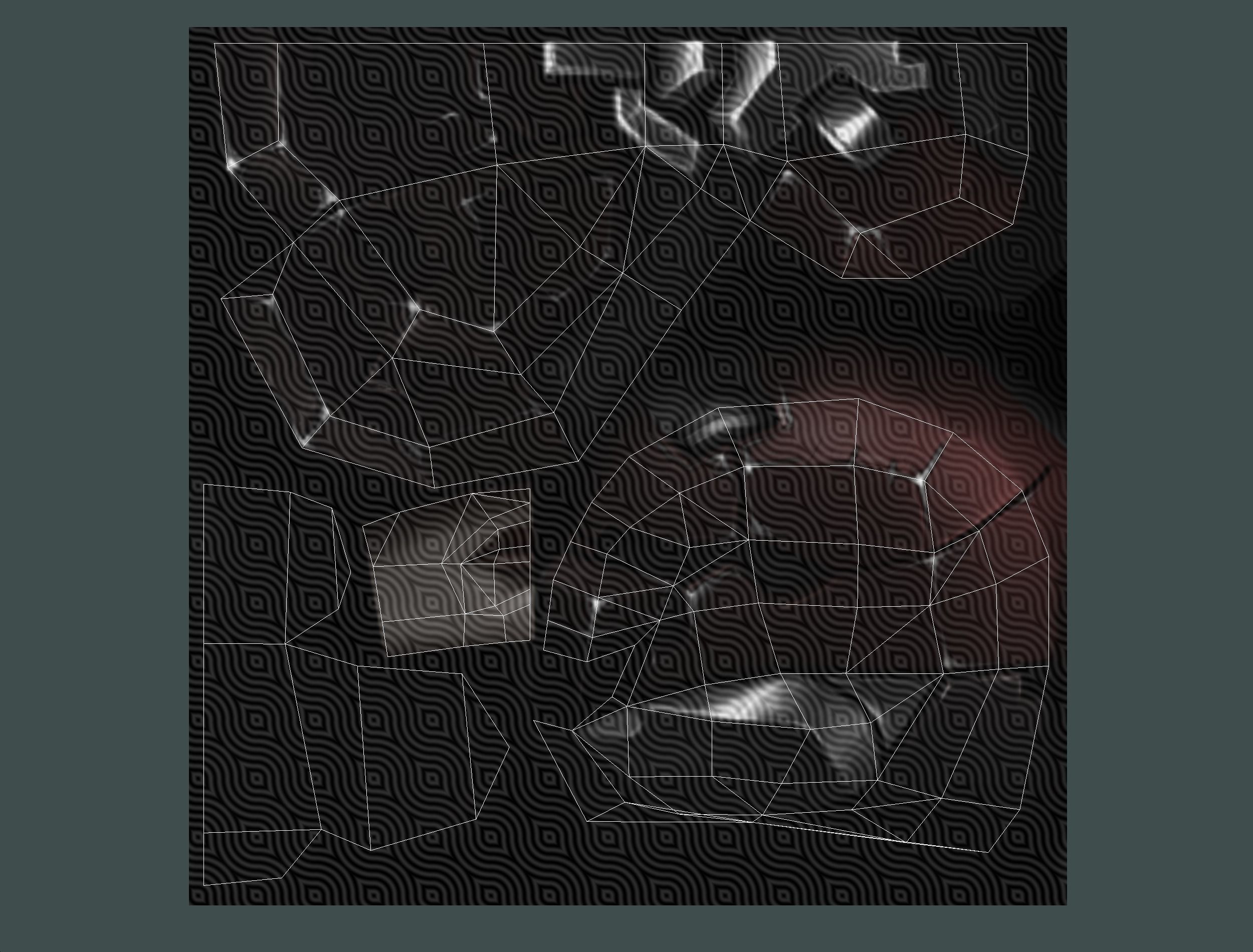 Cyborg Machine Gun with Automatic Rifle and Pistol Low-poly 3D model_53