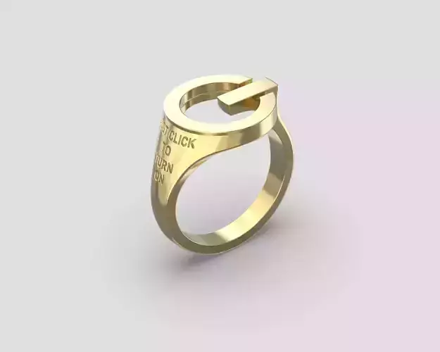 R 168 Power Button Ring