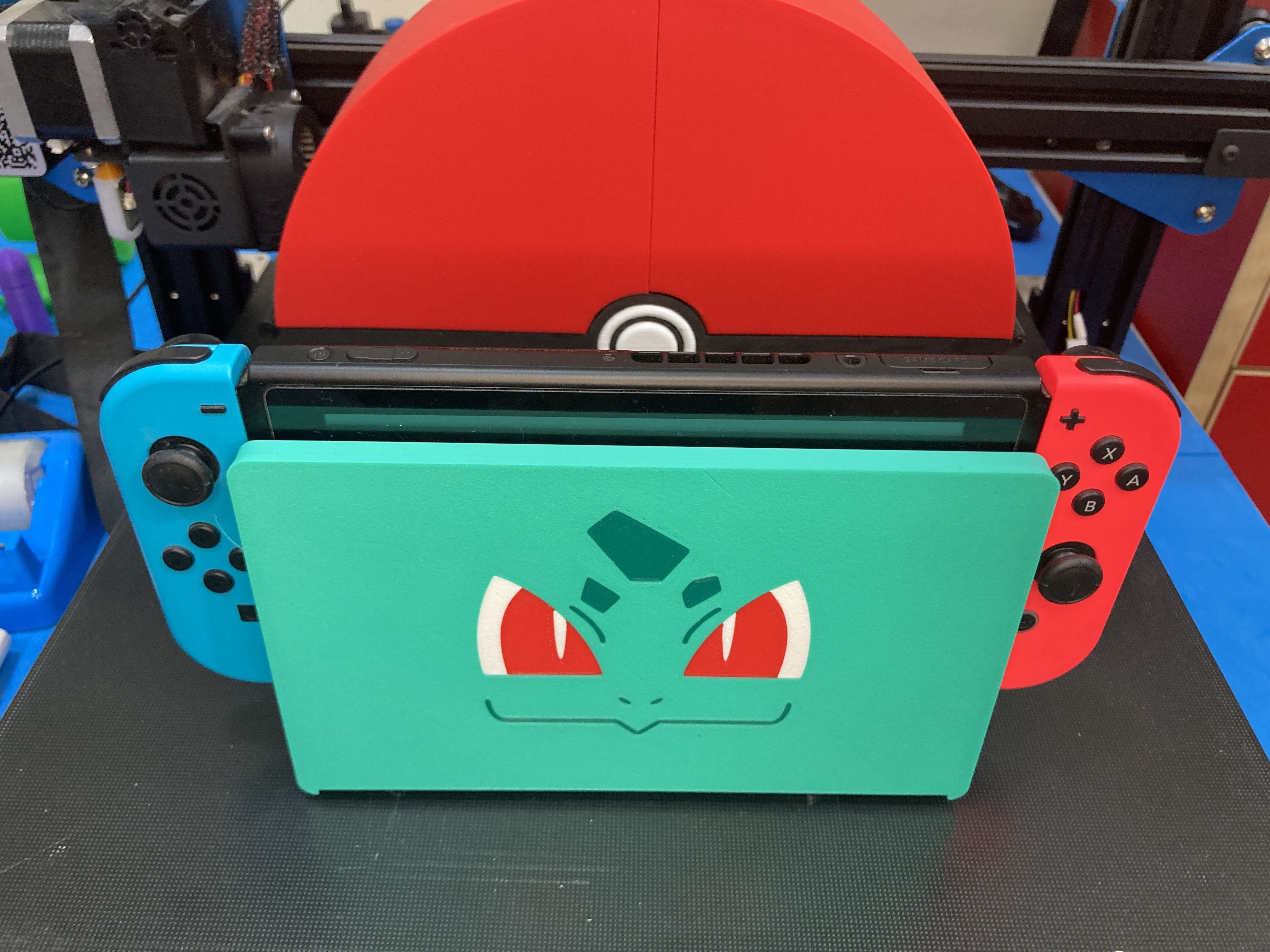 PACK POKEMON NINTENDO SWITCH DOCK COVER 3D print model_11