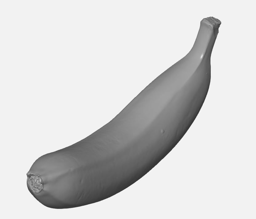 BANANA HIGH QUALITY 3D  SCAN 3D print model_1