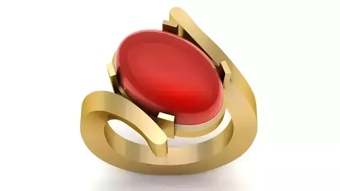 Stylish Men Fashion Ring 3d Printable Model