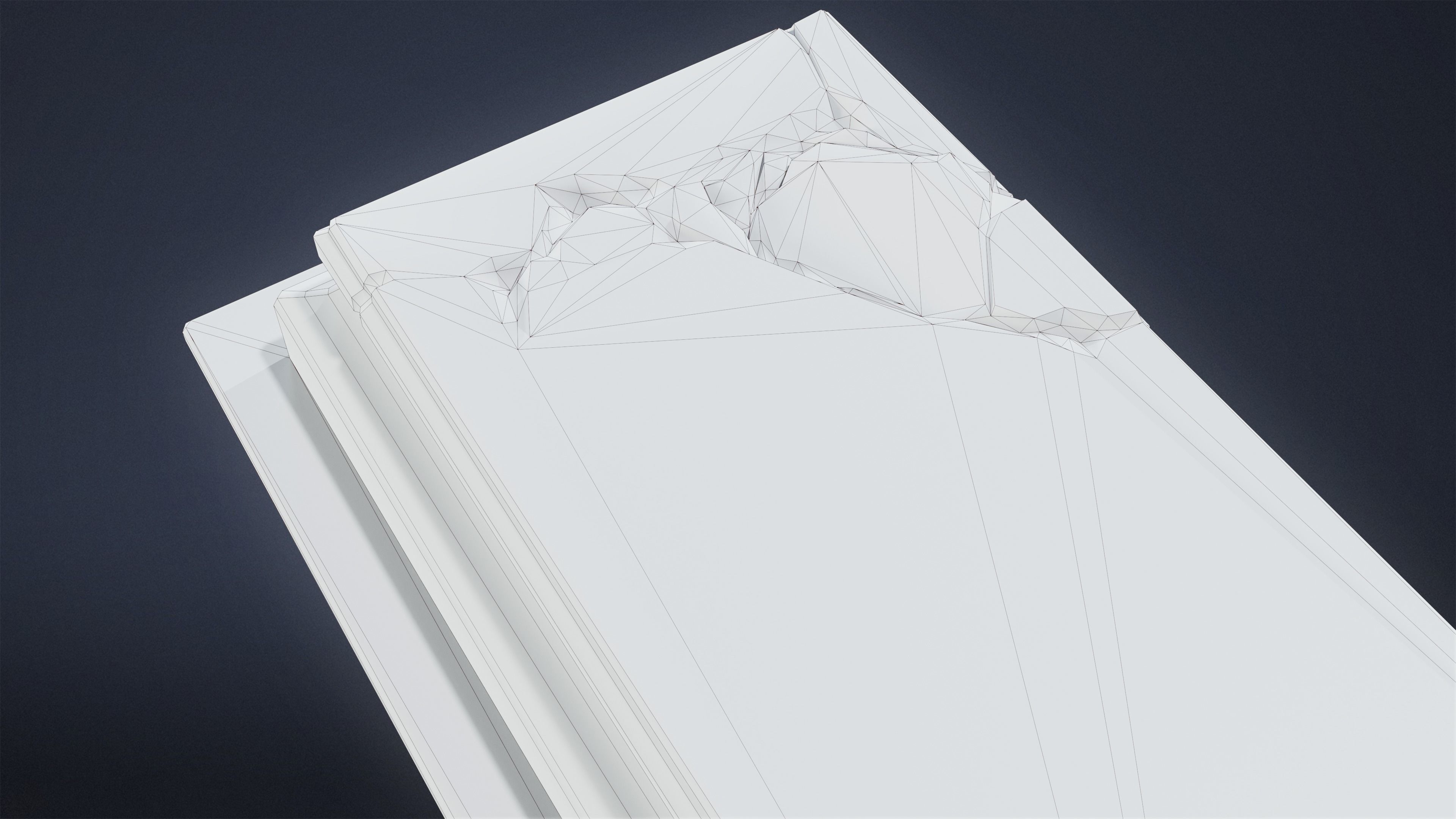 CEMETERY - Grave 06 - LOW POLY Low-poly 3D model_9