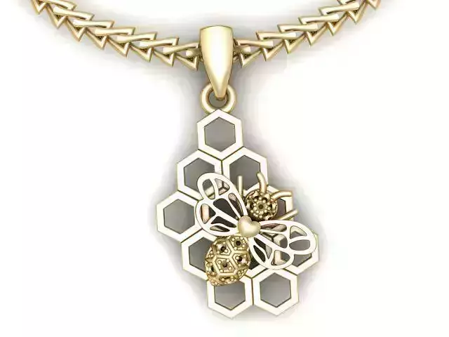 Honey Pendant 3d Printable model