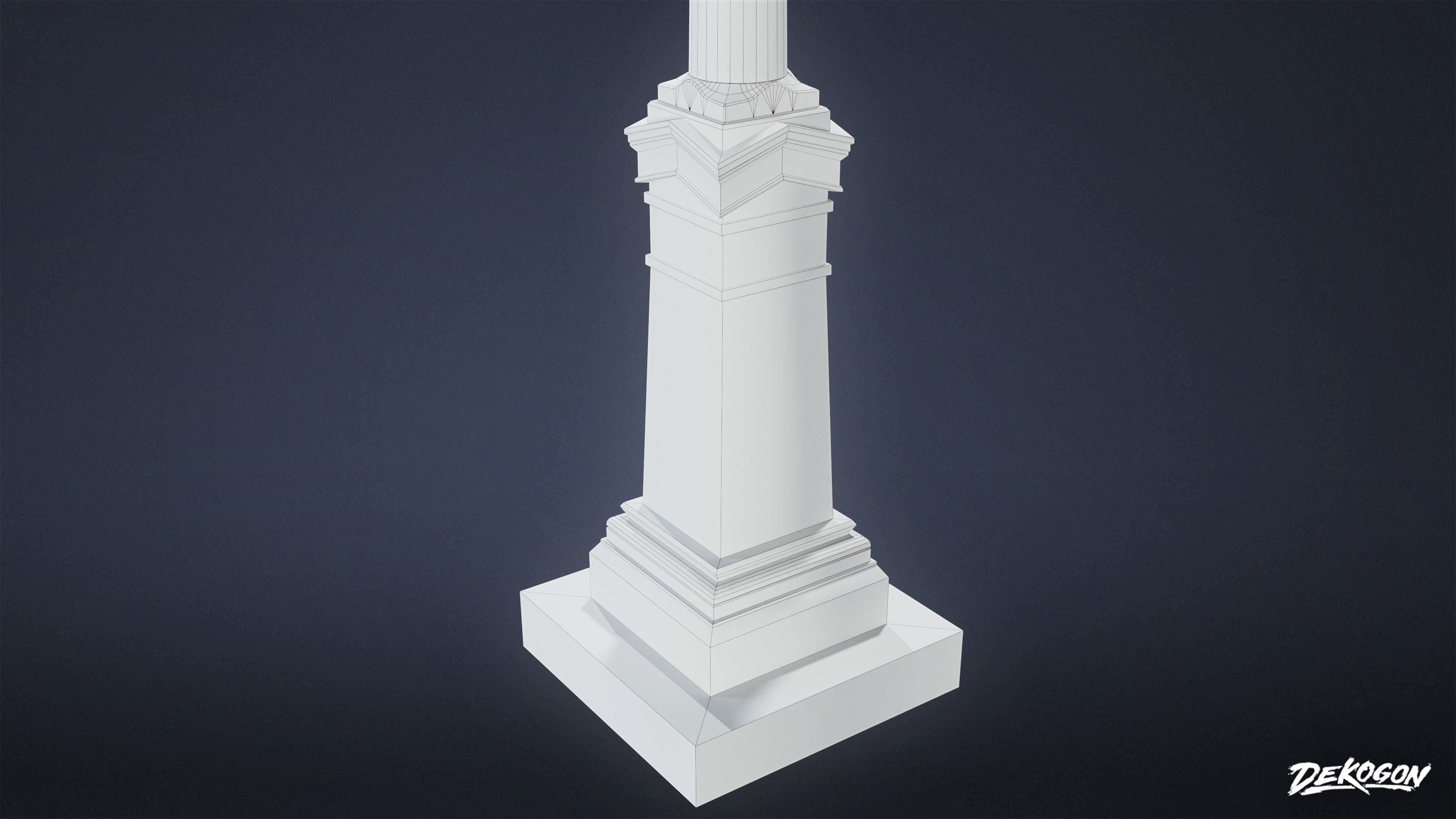 CEMETERY - Grave Marker 02 - LOW POLY Low-poly 3D model_8