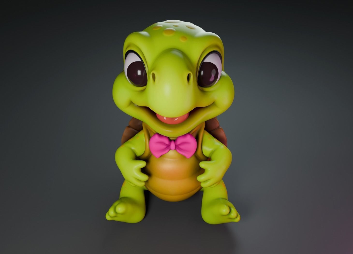 Baby Turtle 3D print model_8