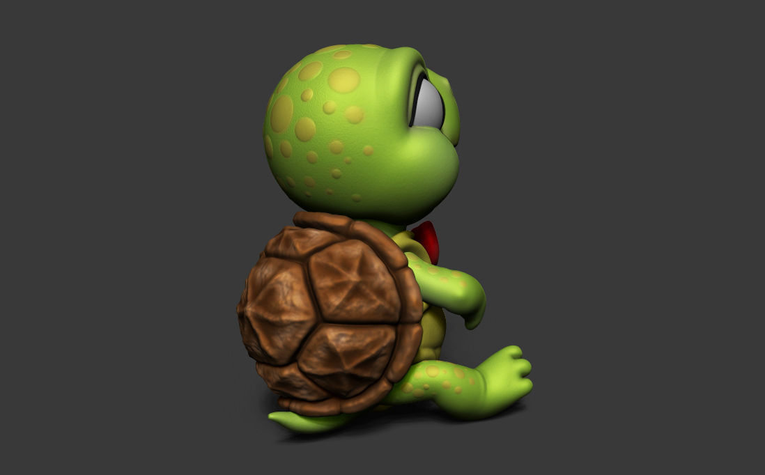 Baby Turtle 3D print model_14
