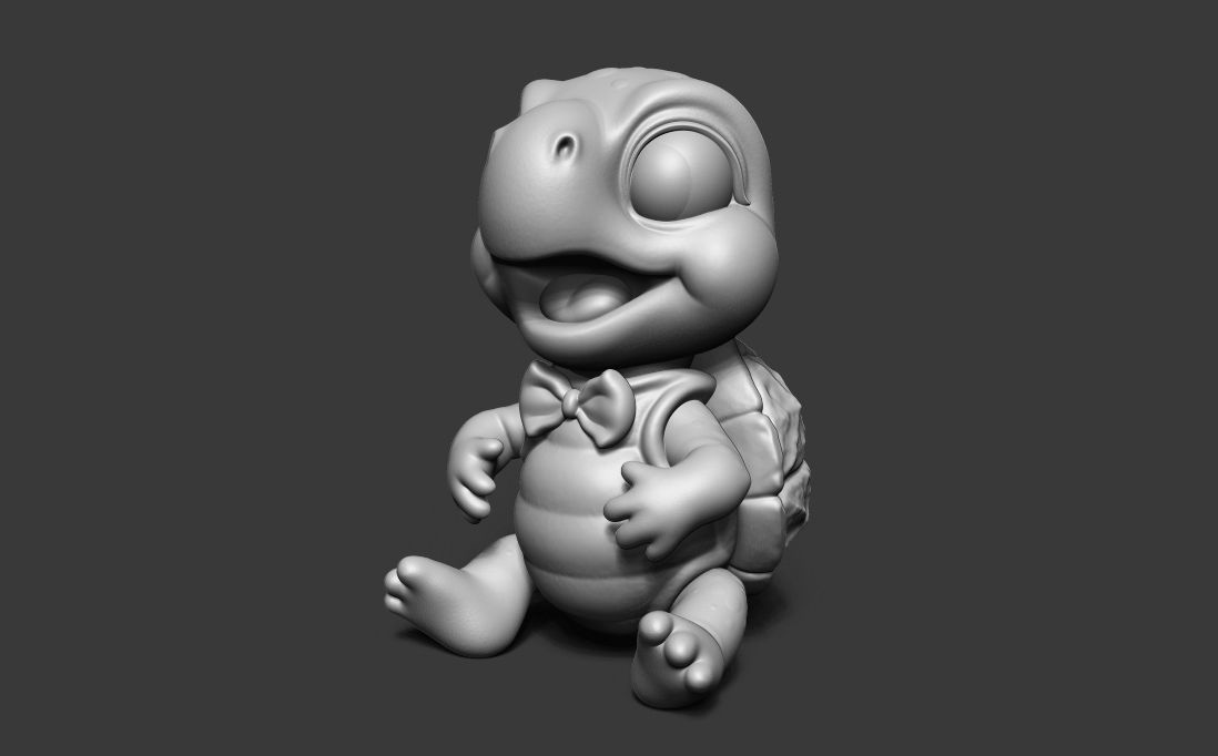 Baby Turtle 3D print model_18