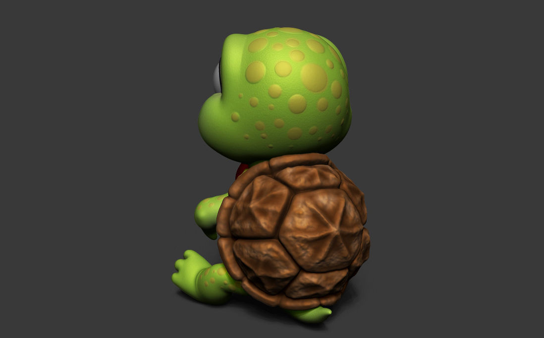 Baby Turtle 3D print model_15