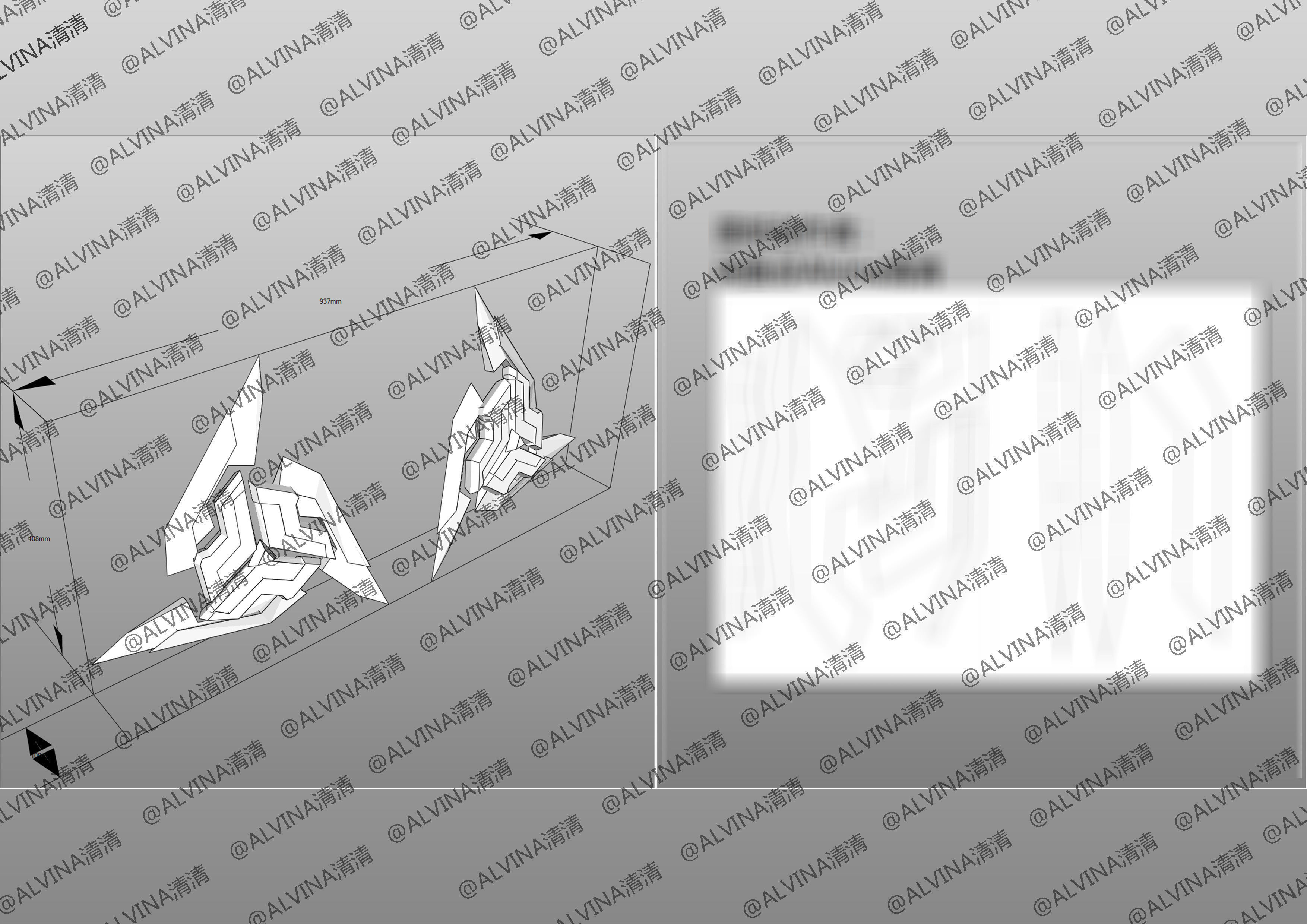 Ultimate PROJECT Zed Armor - DIY Cosplay Pepakura Foam Template Low-poly 3D model_21