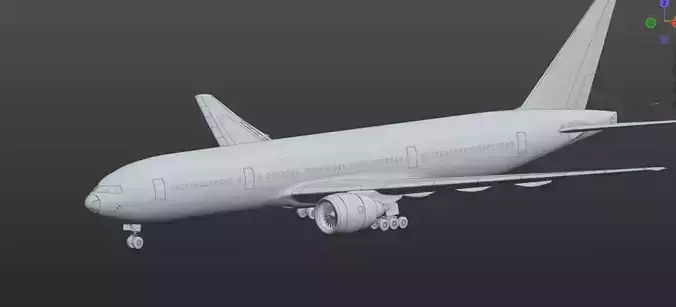 Boeing 777-200LR - With Interior