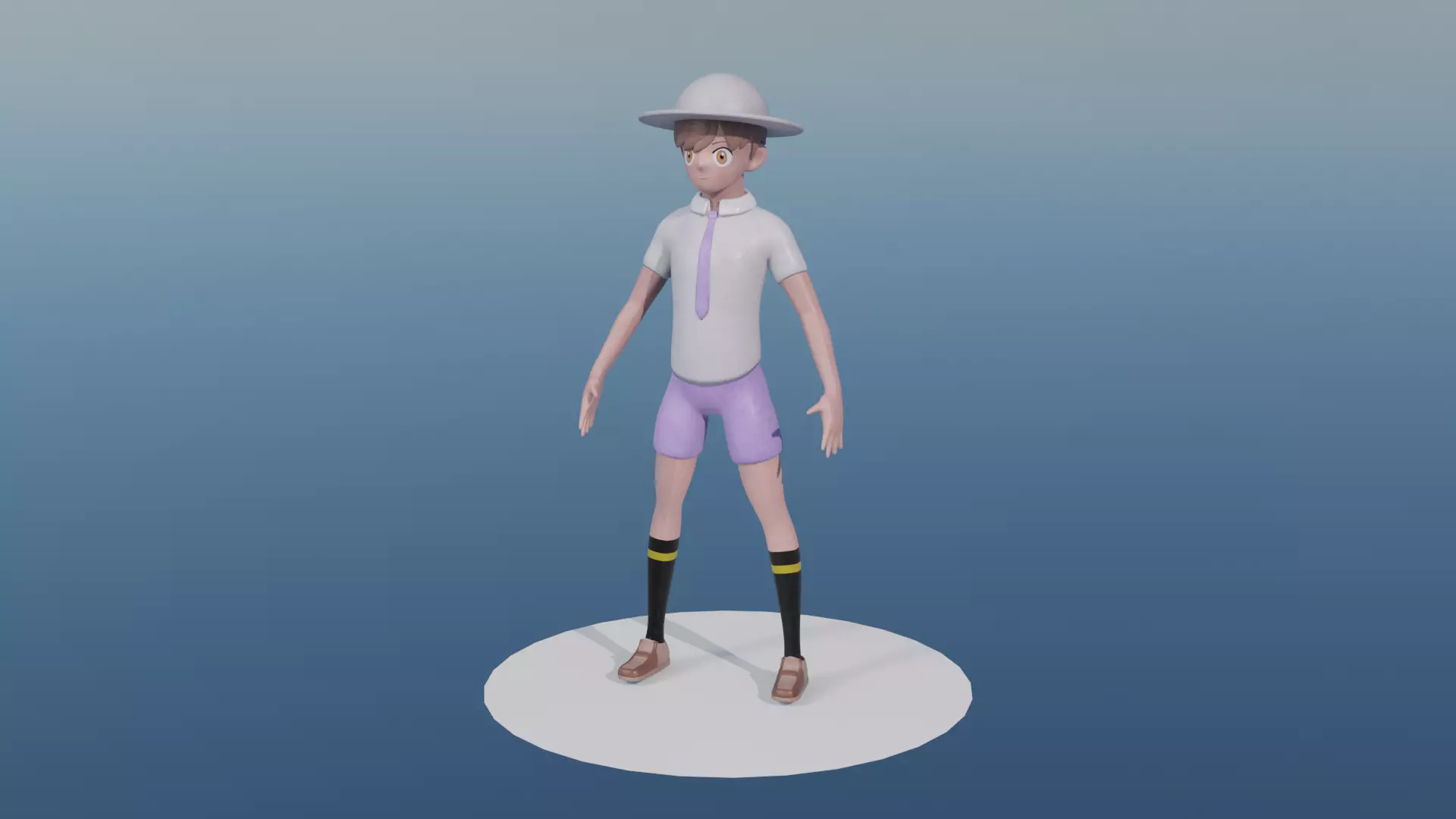 Florian Model Rigged 3D model