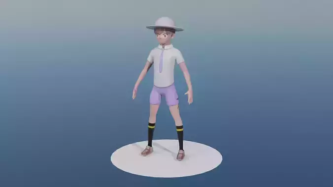 Florian Model Rigged 