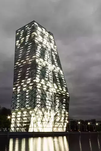 skyscraper design 3D model