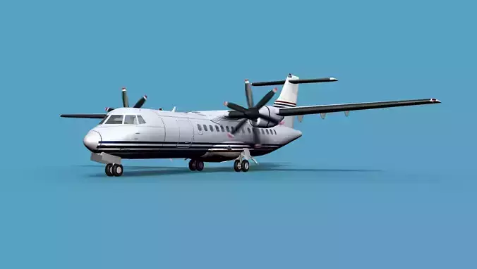 ATR  ATR-42-500 Corporate 4 3D model