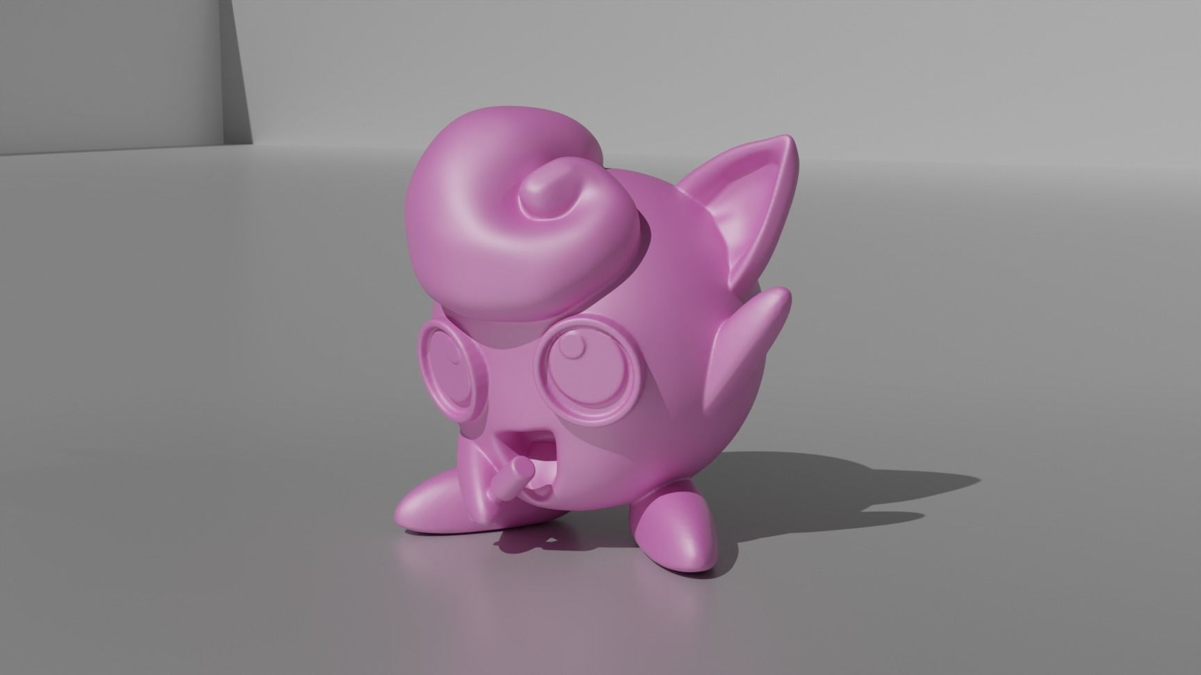 Jigglypuff sings model 3D print model_5