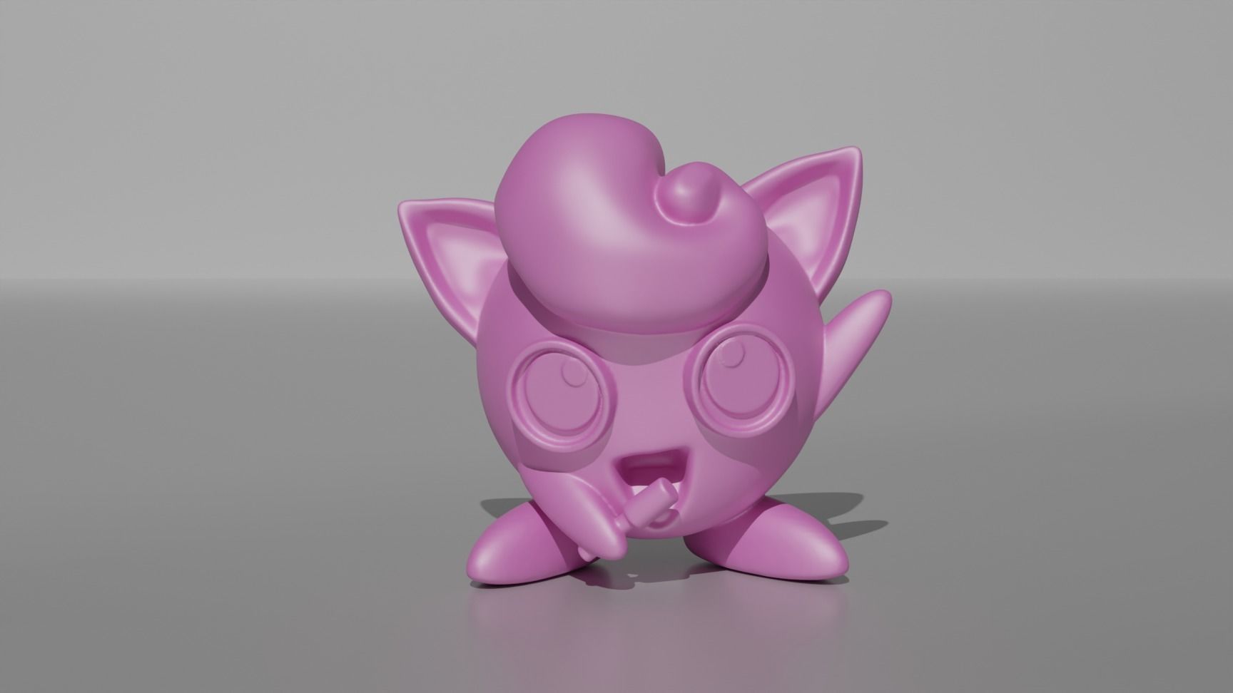 Jigglypuff sings model 3D print model_1