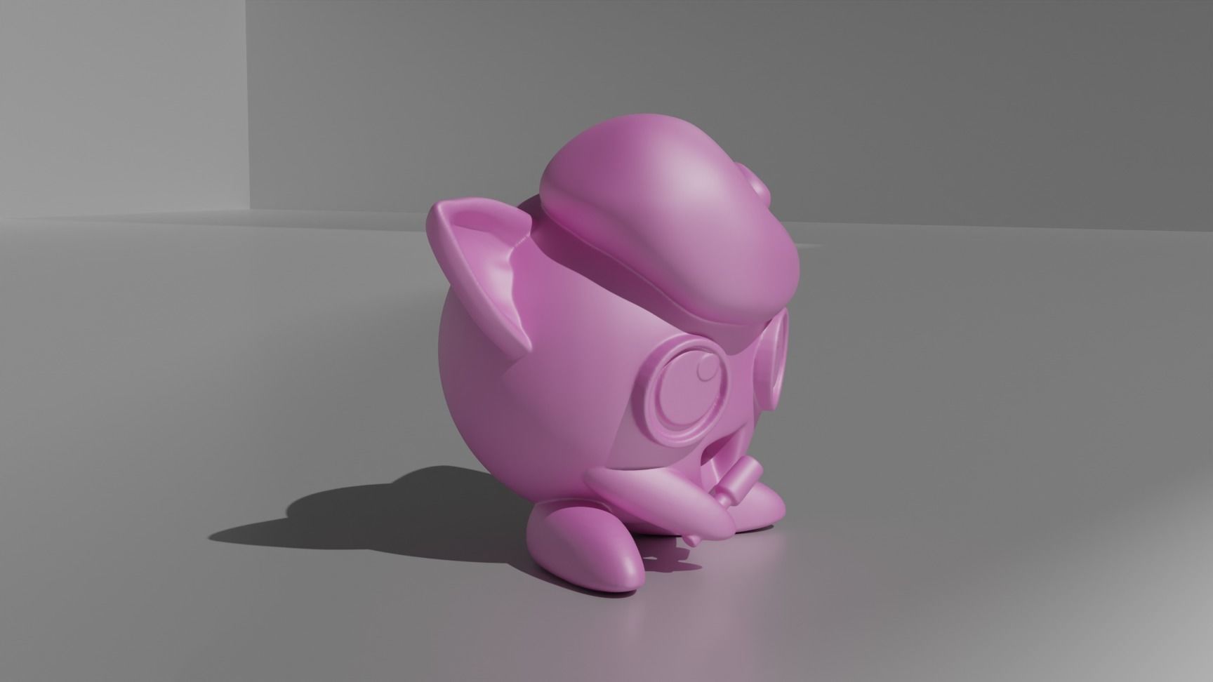 Jigglypuff sings model 3D print model_12