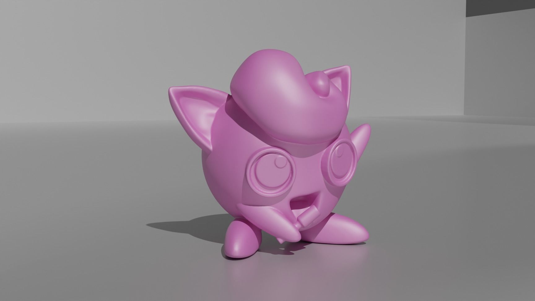 Jigglypuff sings model 3D print model_11