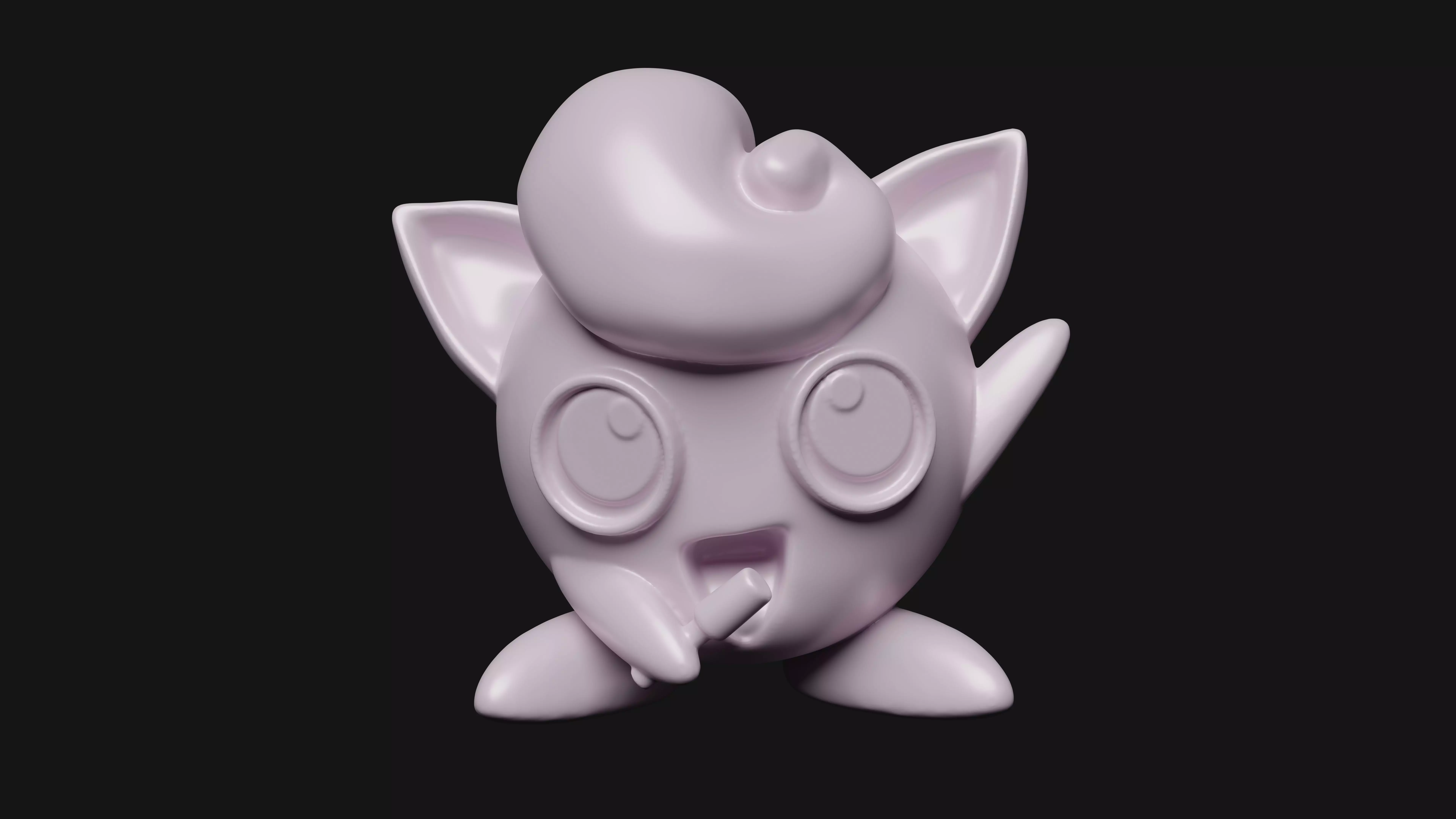 Jigglypuff sings model 3D print model_0