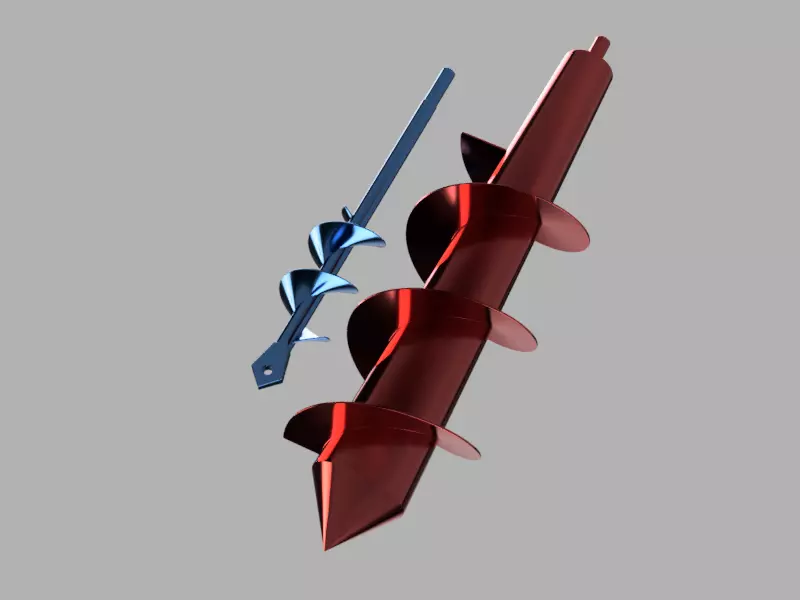 Auger Drill Bit Free 3D print model