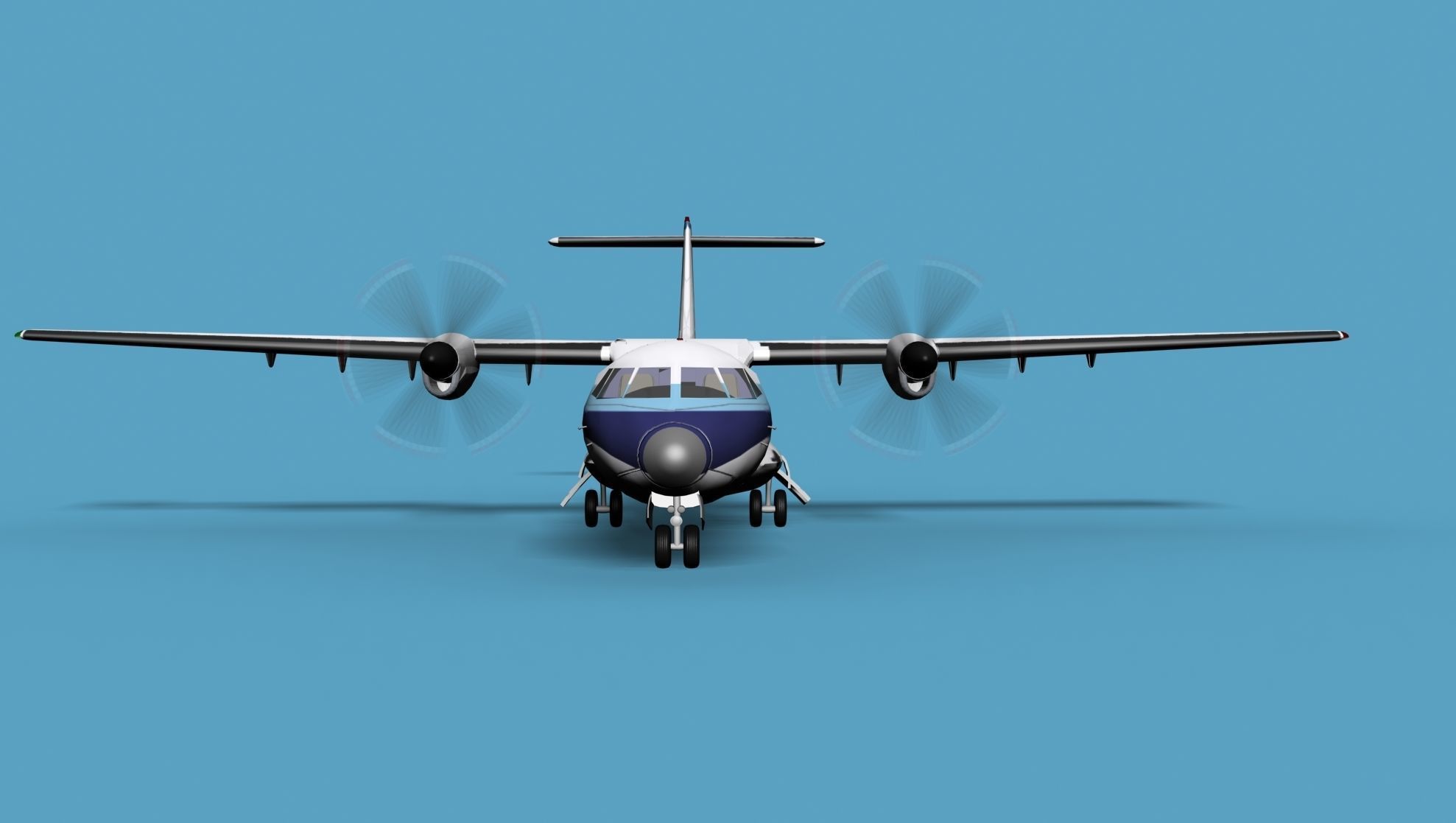 ATR  ATR-42-500 Eastern Express 3D model_1