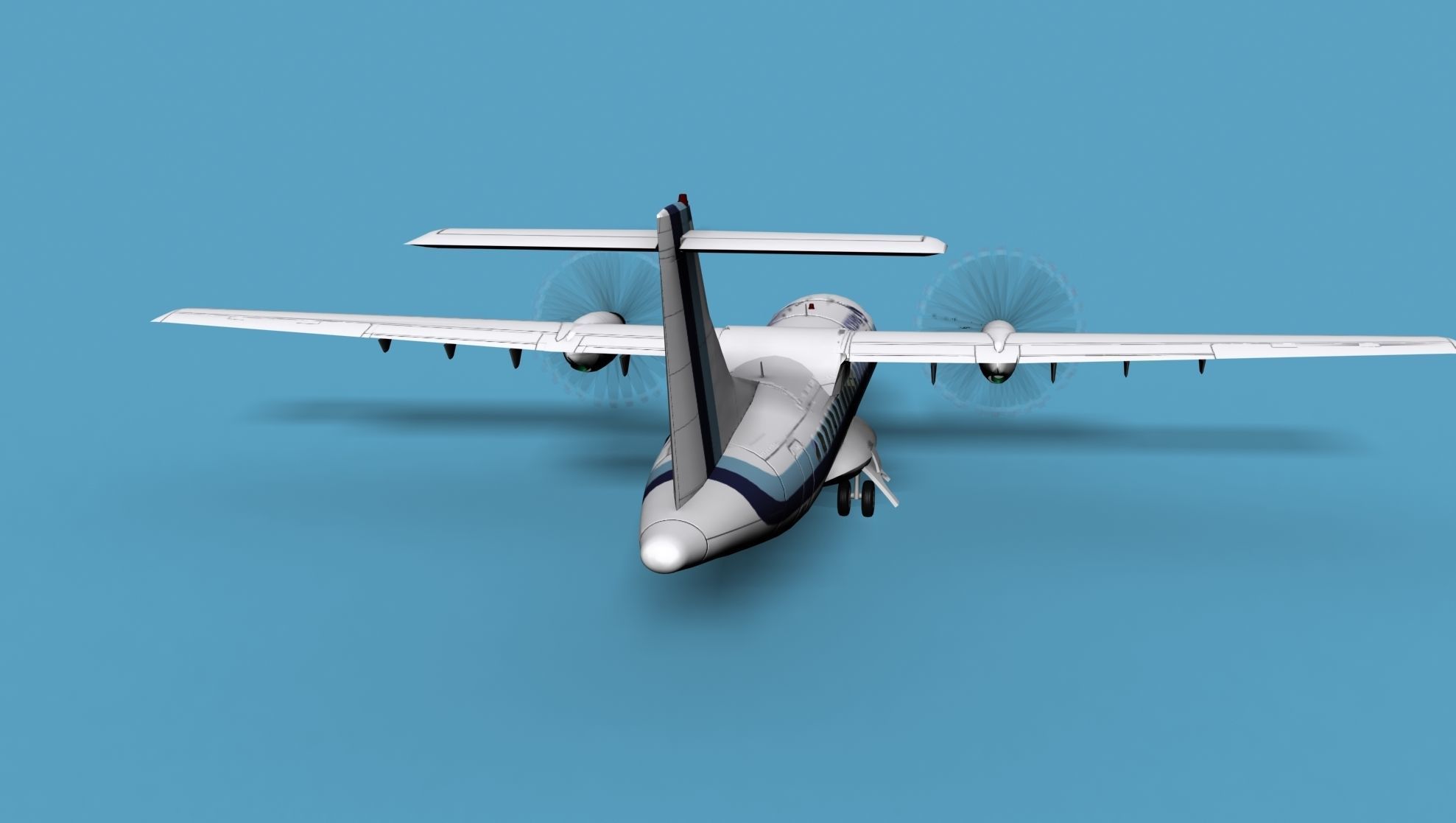 ATR  ATR-42-500 Eastern Express 3D model_6