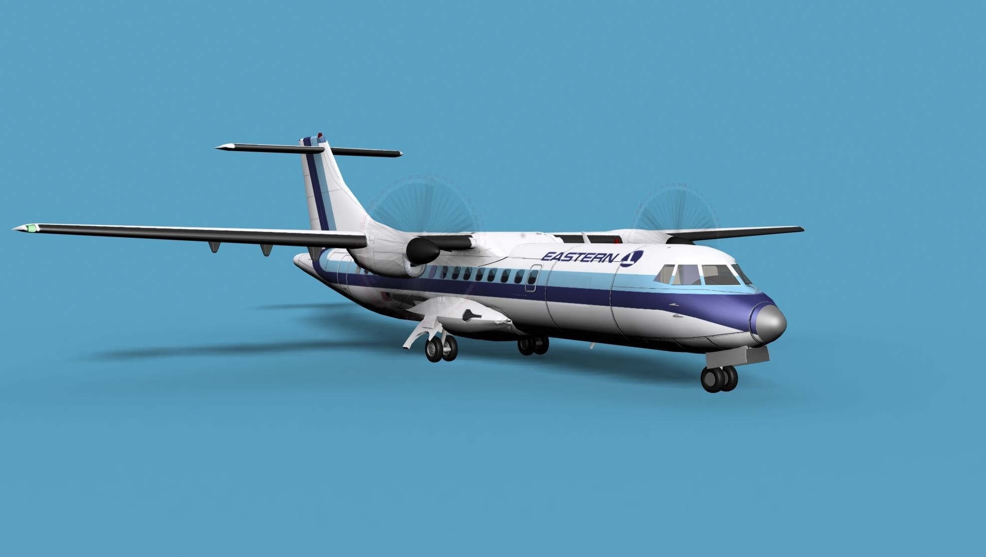ATR  ATR-42-500 Eastern Express 3D model_2