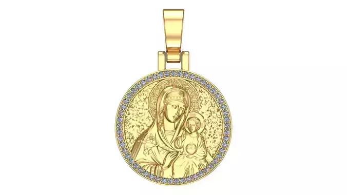 Mother Mary with Jesus Christ