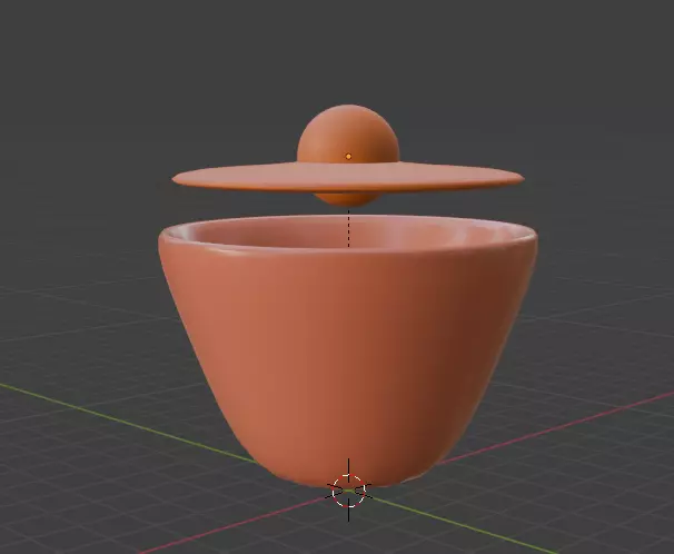 Classic ceramic jar 3D model_0