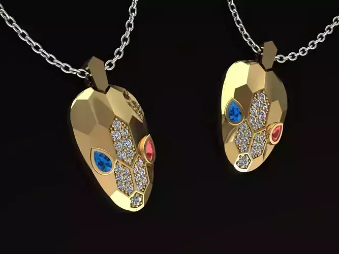 Bulgari  Snake pendant