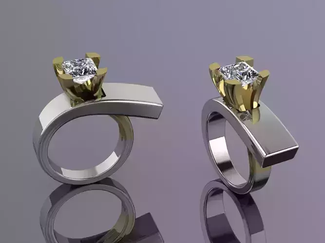 Jewelry Ring Gold HK-745