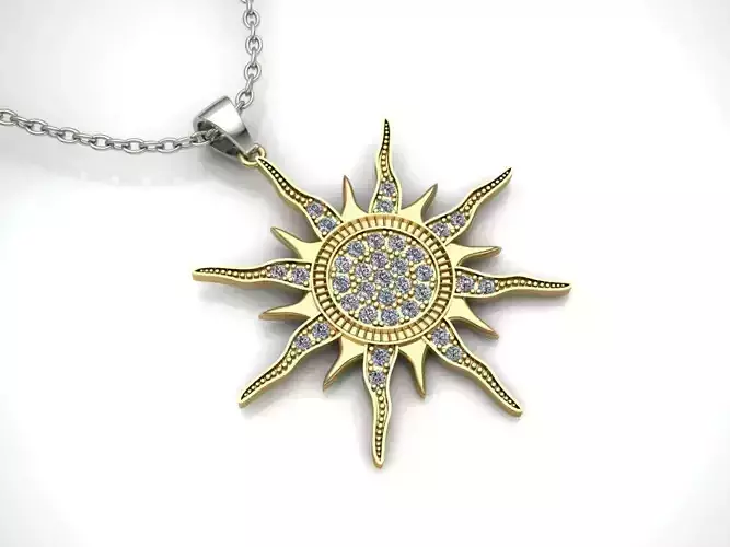 Sun pendant