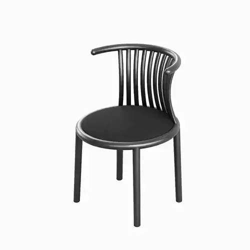 Curved Iron Chair B 02