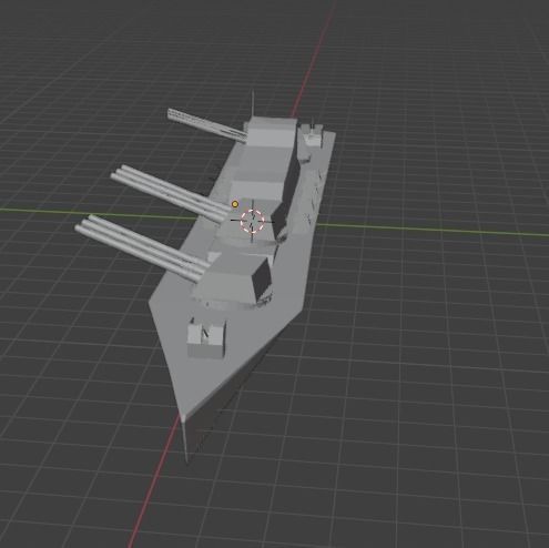 warship Free 3D print model_5