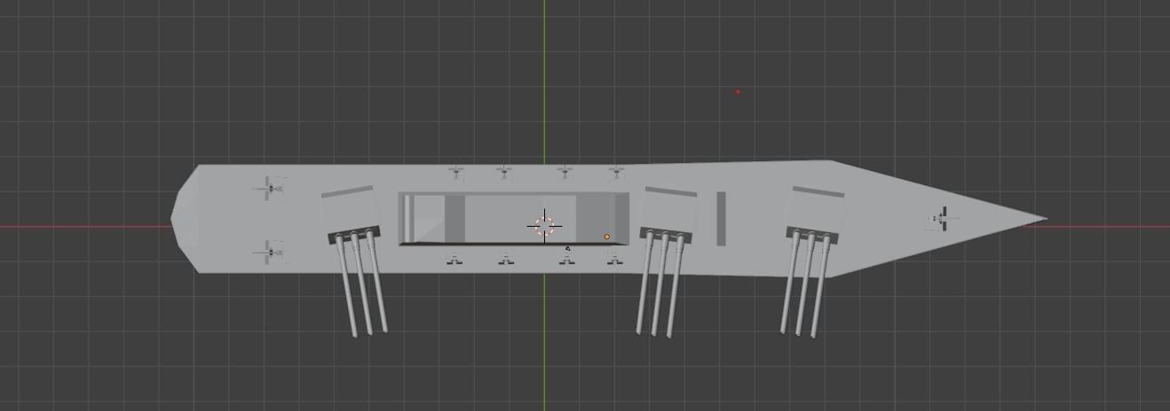 warship Free 3D print model_3