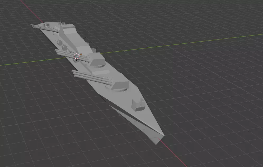 warship Free 3D print model_0
