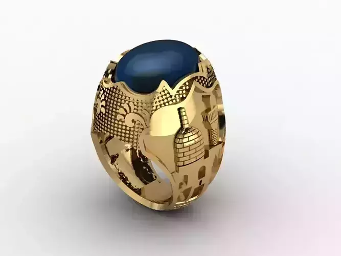 Karbala Ring 3D print model