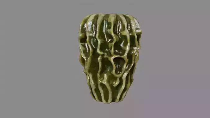 Stoneware Vase Decoration 3D model