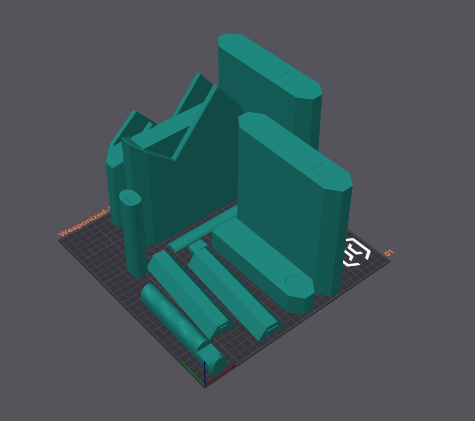 CAD designed by Tatsuya from The Irregular At Magic High School 3D print model_2