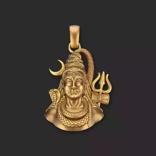 Mahadev Pendent 01