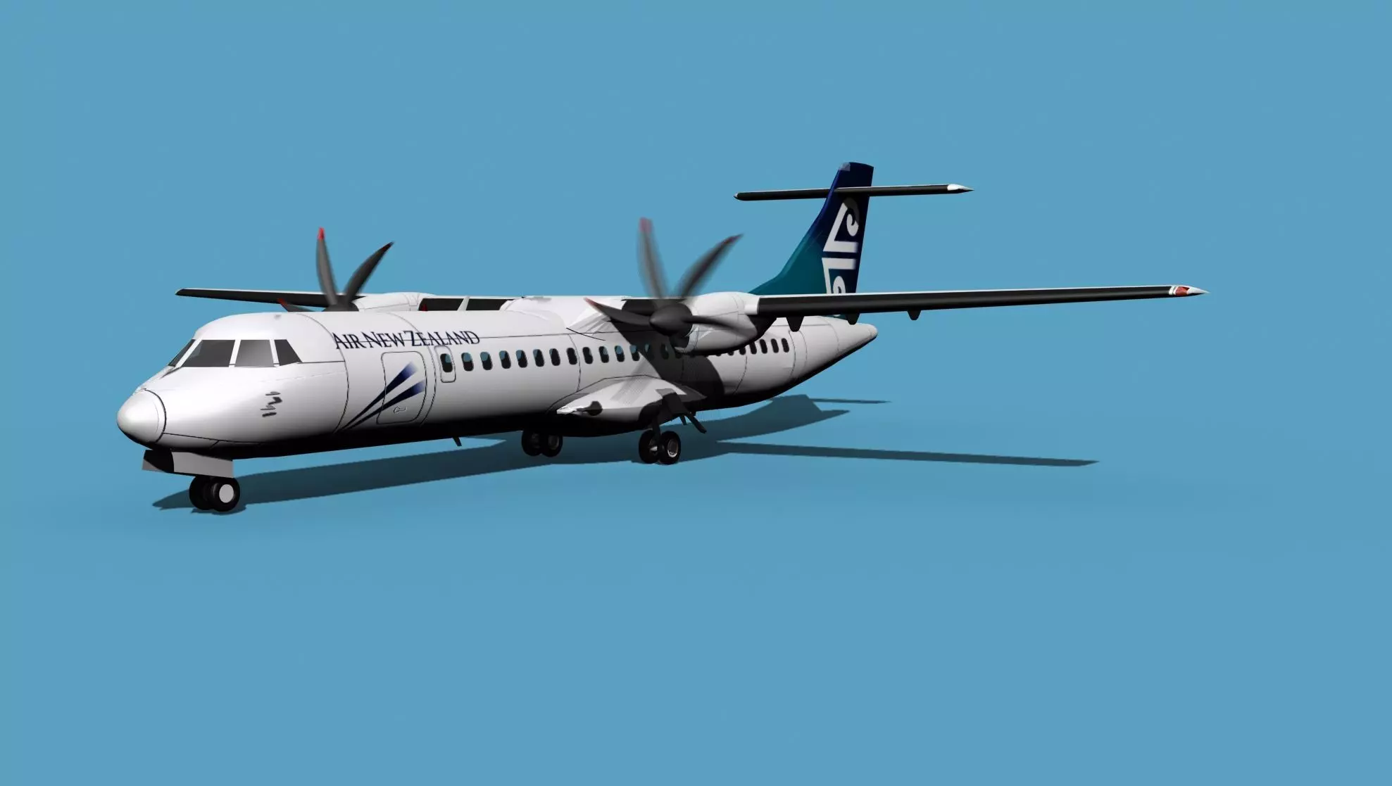ATR ATR-72-600 Air New Zealand 3D model