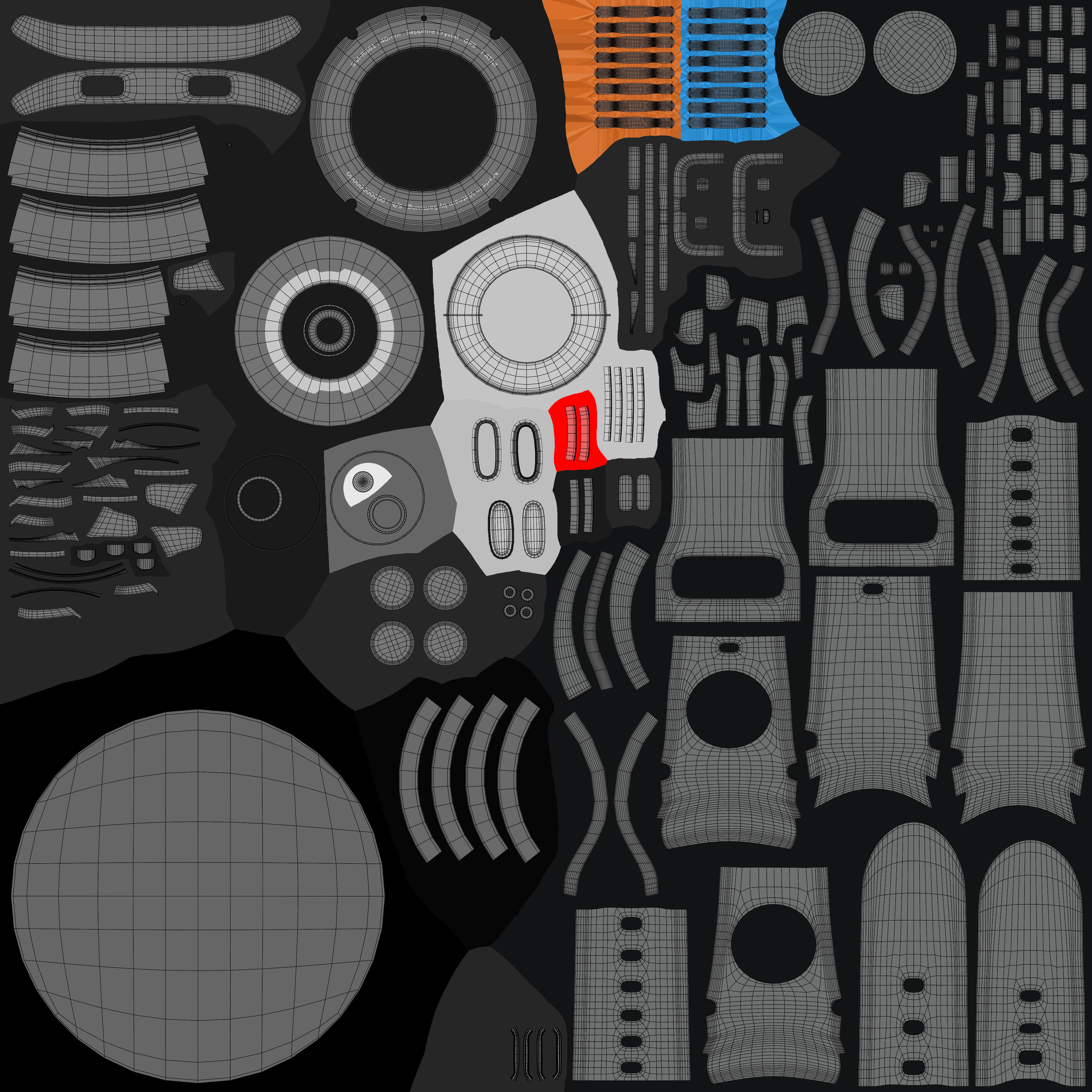 Samsung Galaxy Watch FE Black 3D model_7