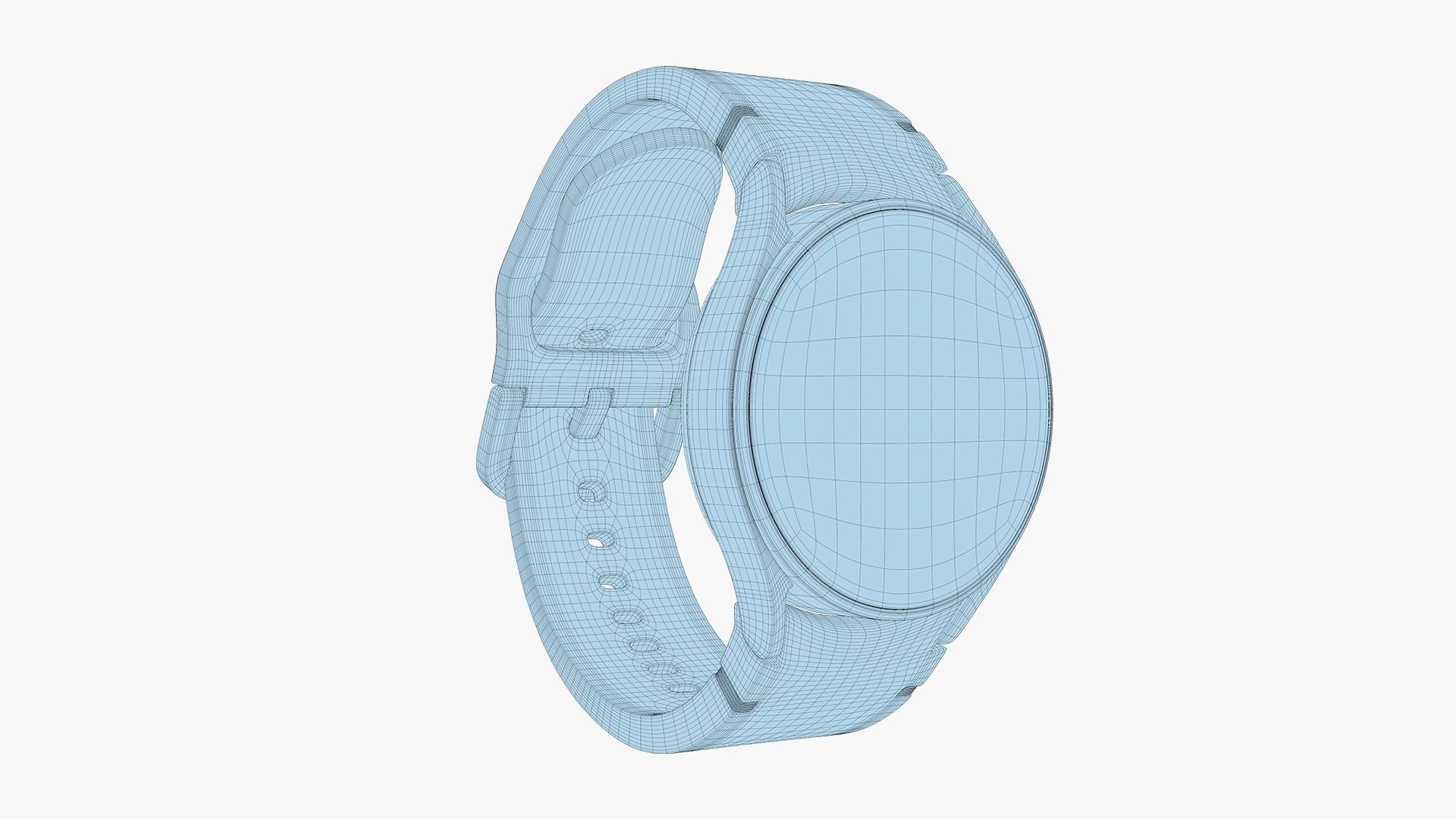 Samsung Galaxy Watch FE Black 3D model_11