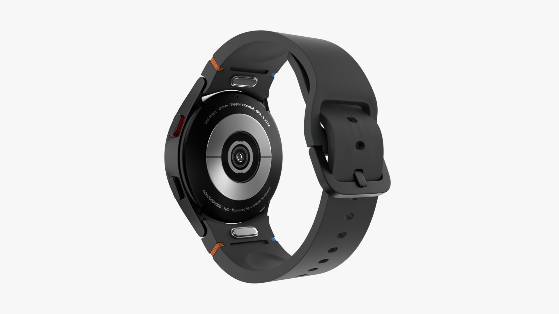 Samsung Galaxy Watch FE Black 3D model_4